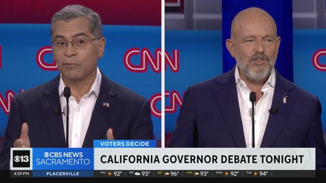 Hilton, Becerra set for first head-to-head debate in California governor's race
