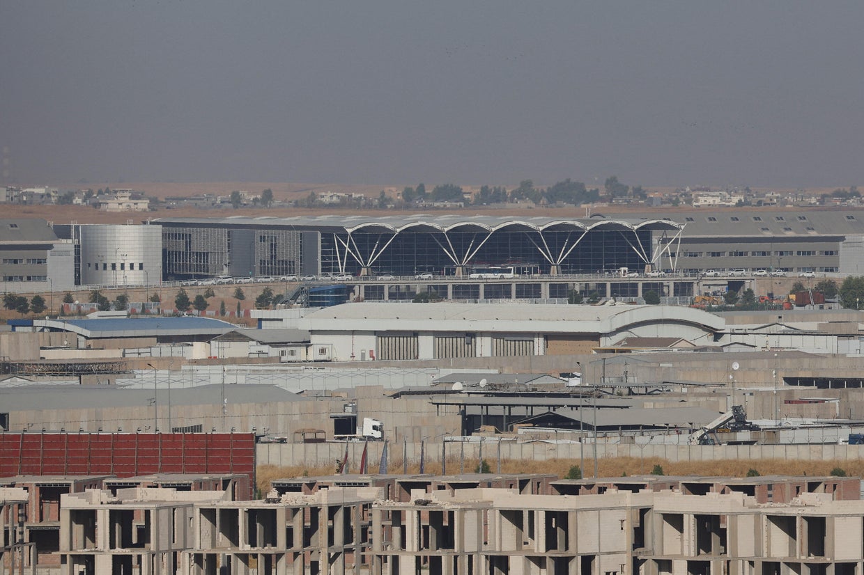 Erbil International Airport stands in Erbil