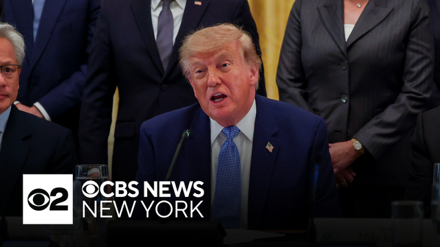 President Trump meets with top AI companies