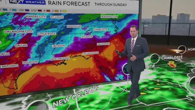 Humidity and rain chances rising as Georgia gets closer to weekend