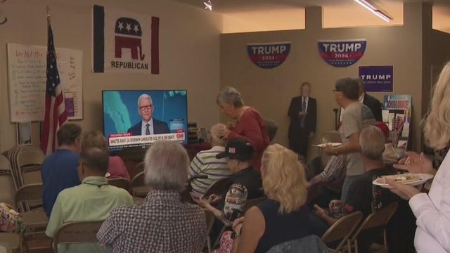 Bay Area residents attend Becerra, Hilton gubernatorial debate watch party