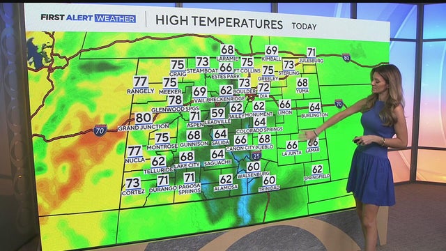 Rain clears out, sun moves in and Colorado warms up to begin October