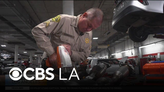 Altadena Sheriff&rsquo;s Station offers catalytic converter etching on Sunday
