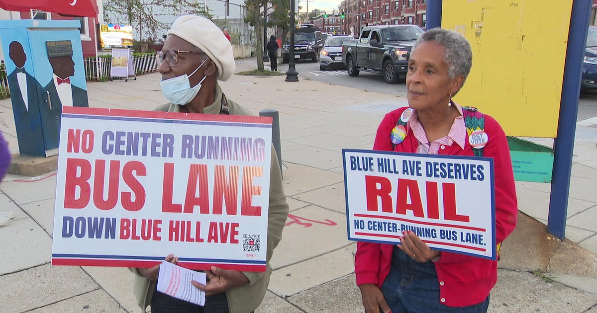 Opponents of Blue Hill Avenue bus lane proposal express frustration at city meeting