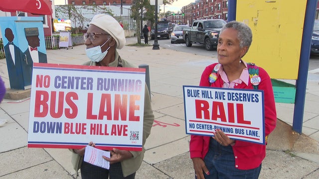 Blue Hill Ave Protest 