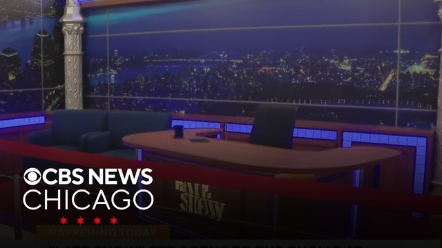 Colbert's "Late Show" set opens at Museum of Broadcast Communications