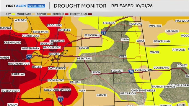 Colorado drought sees some improvement after recent rainfall; trees still need hydration