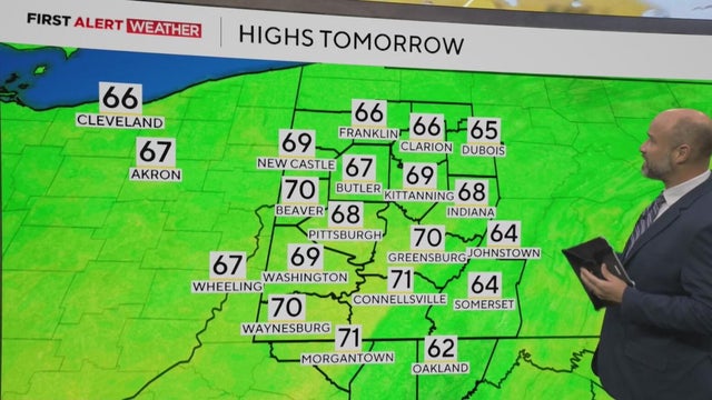 KDKA-TV Evening Forecast (10/2)