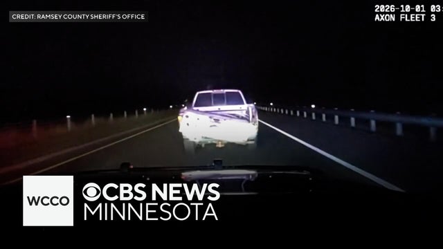 Video shows 18-mile pursuit of pickup truck driver that ended in Blaine crash