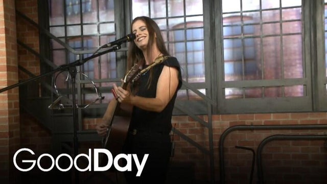 Katie Knipp performs on Good Day!