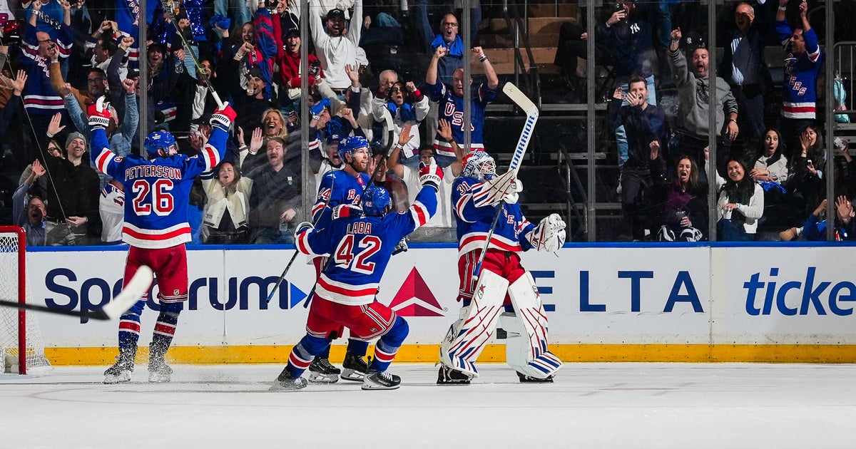 Igor Shesterkin becomes first Rangers goalie to score in 5-1 win over ...