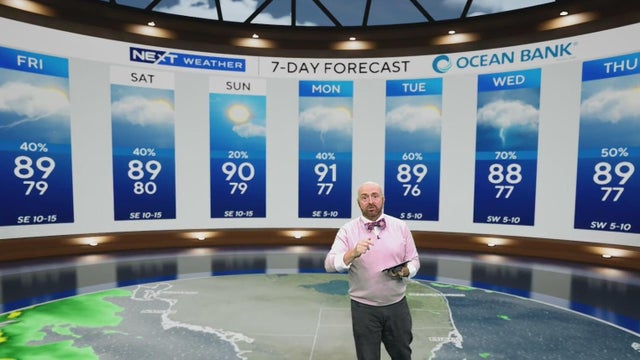 South Florida gets a break from heavy rain, but more is on the way next week