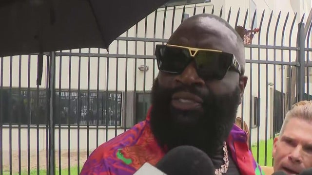 Rapper Rick Ross posts new video on social media hours after domestic violence arrest