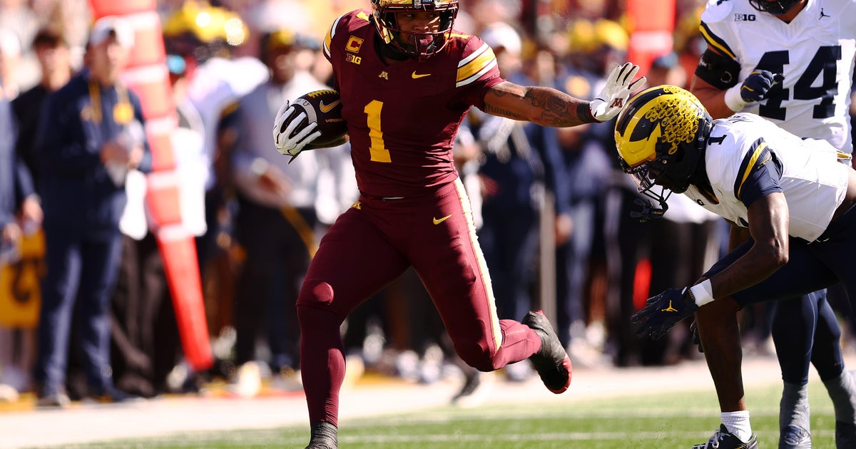 Minnesota beats Michigan 20-14 behind dominant defense for rare lift of the Little Brown Jug
