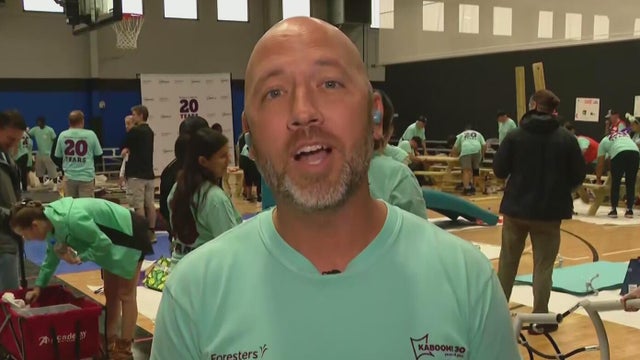 Waxahachie volunteers build kid-designed playground