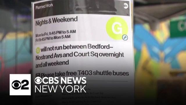 Planned multi-weekend shutdown of G train in Brooklyn in December has been scrapped
