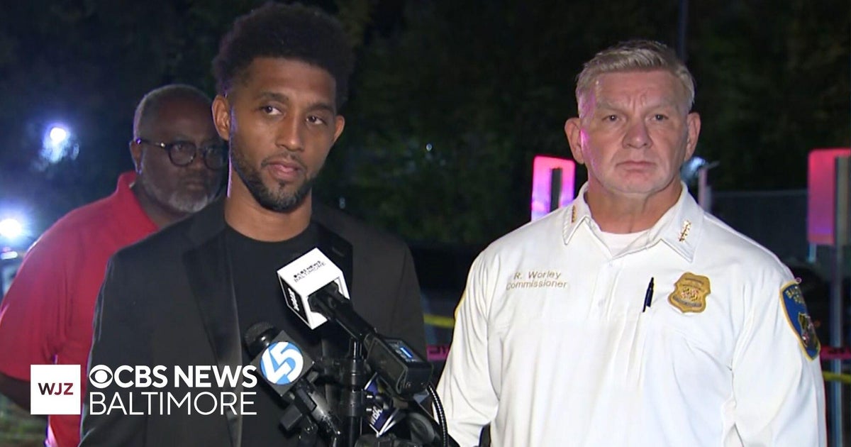 Baltimore's mayor and police commissioner discuss shooting that killed ...