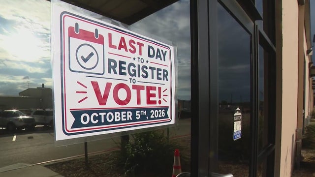 Monday is the last day to register to vote ahead of midterm election