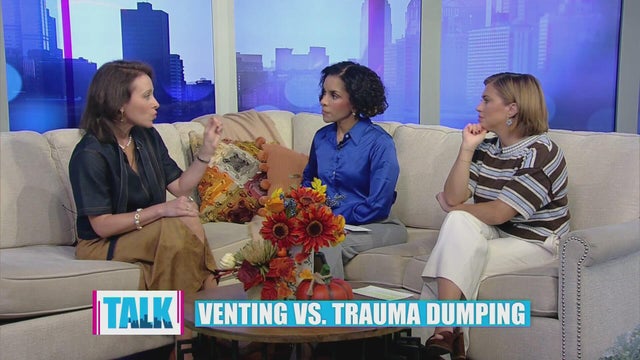 The line between healthy venting and trauma dumping
