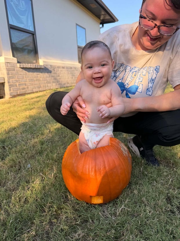 Briana Robertson, pumpkin, salmonella