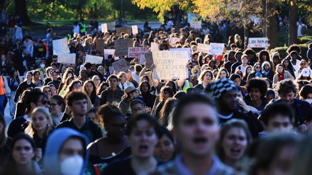 Protests break out on Cornell campus