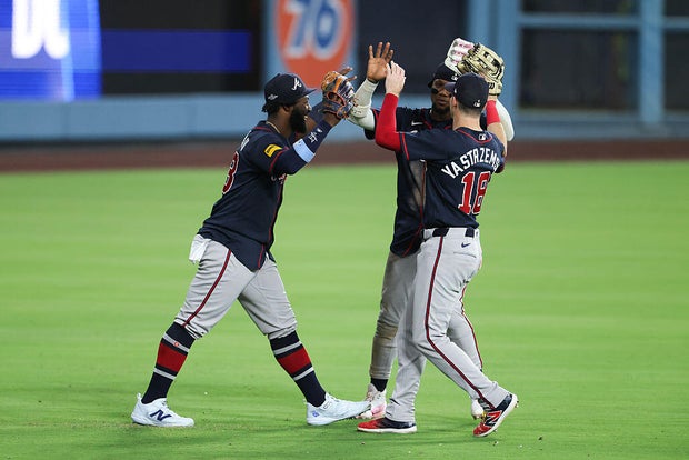 National League Division Series: Atlanta Braves v Los Angeles Dodgers - Game Two