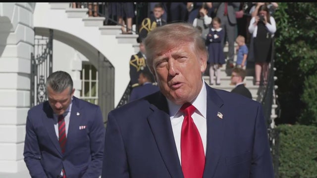 Trump touts $6 billion defense investment during Baltimore visit