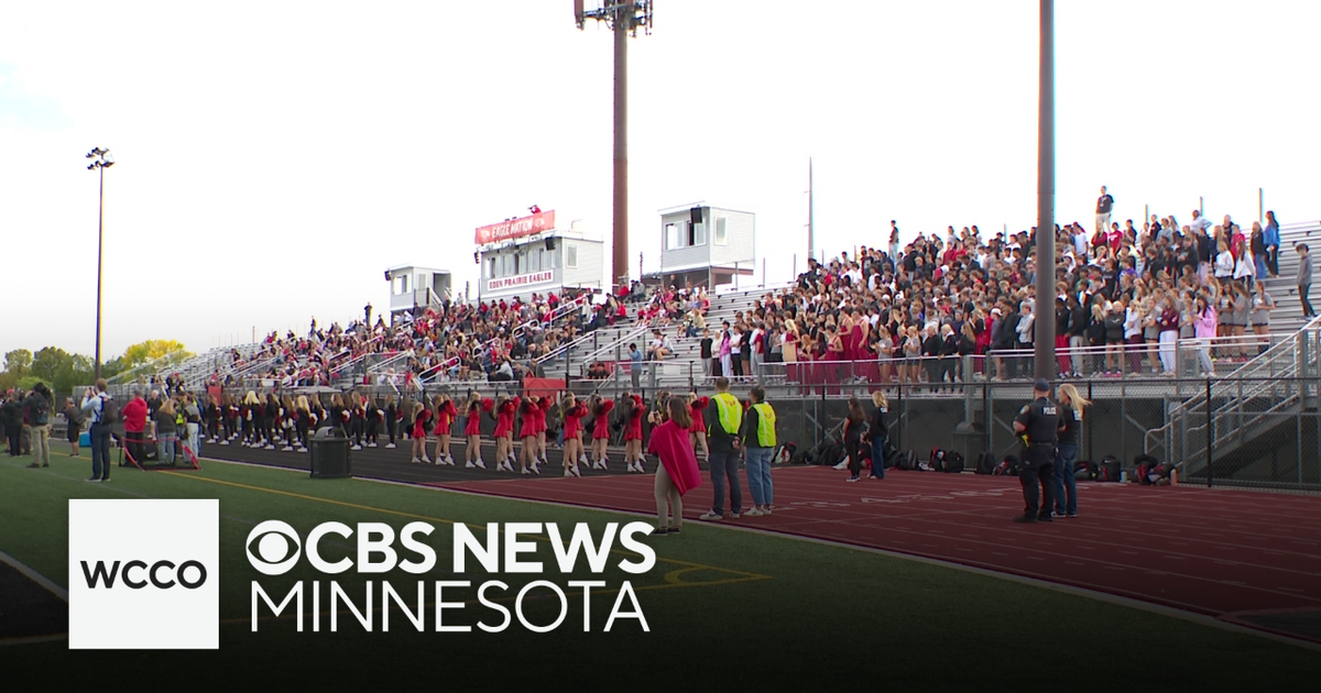 Players, fans return to Eden Prairie for game suspended by homecoming shooting