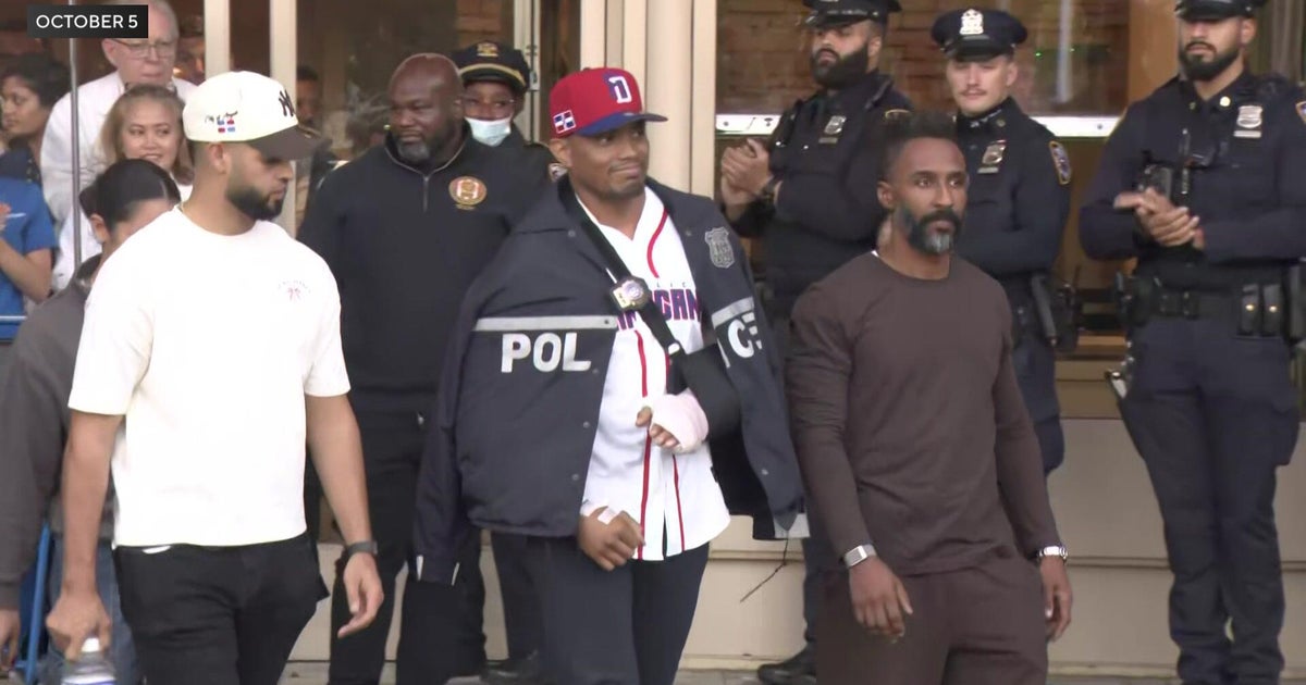Watch NYPD detective who stabbed in the Bronx speaks out
