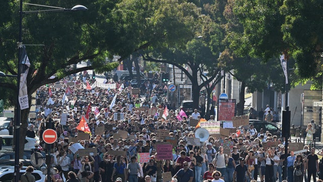 France School Protests 