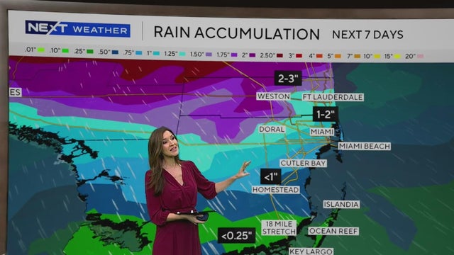 South Florida stays dry for now, but risk of showers and storms will increase on Tuesday