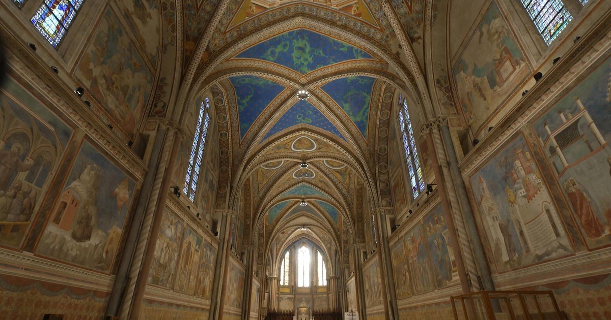 "Hallelujah" fills the Basilica of Saint Francis | 60 Minutes