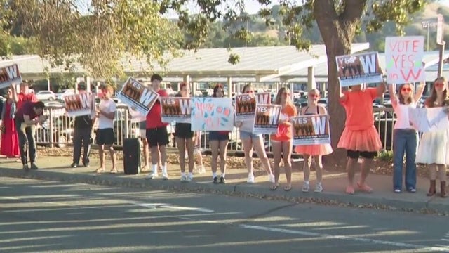 Students rally to promote Measure W parcel tax for school funding in Contra Costa County
