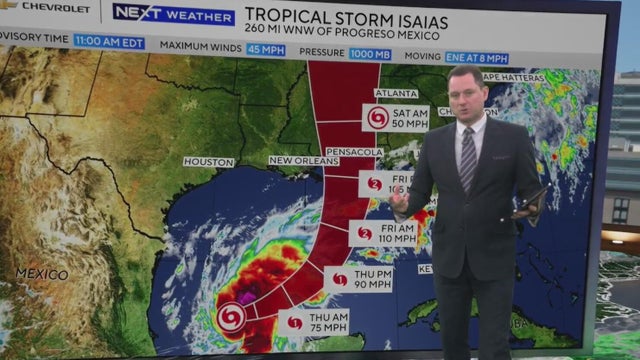 Georgia seeing calm before Tropical Storm Isaias' impacts hit state