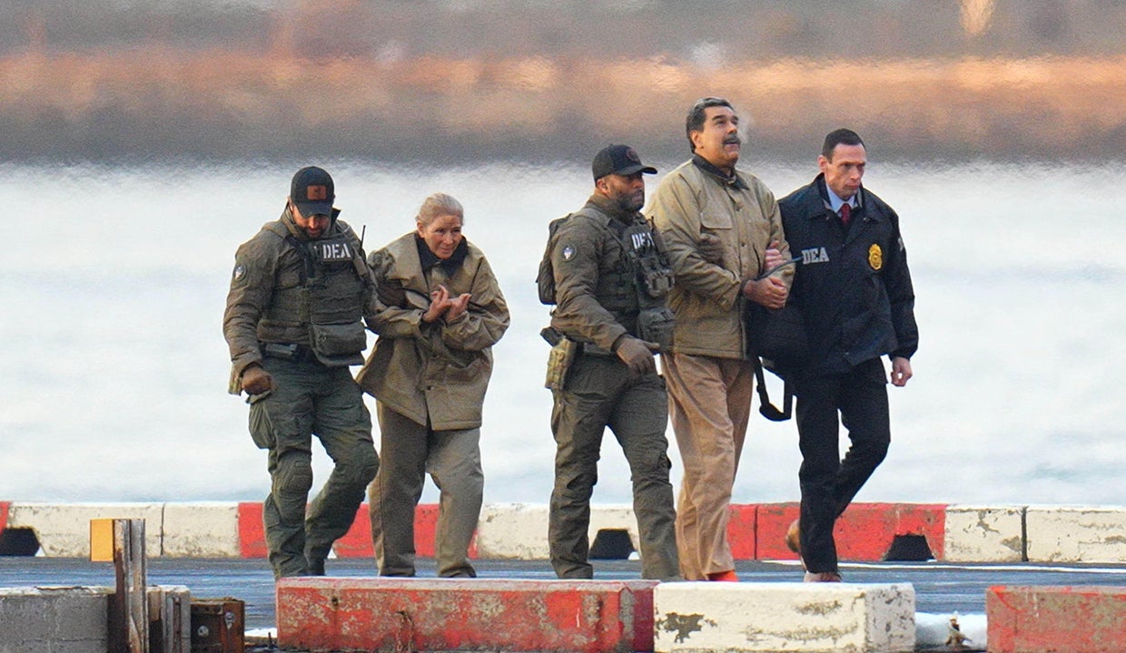 Nicolas Maduro Transported To Court Hearing 