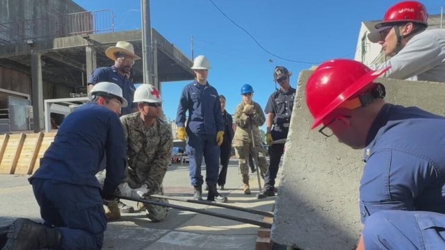 San Francisco fire crews provide disaster training to servicemembers