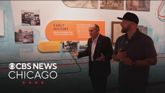 A visit to the Rosemont History Museum with Mayor Brad Stephens