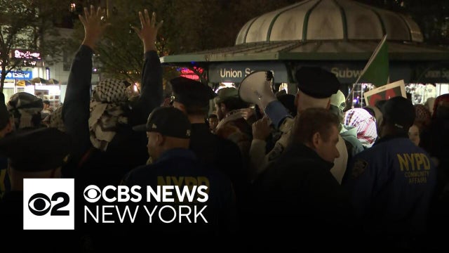 Pro-Palestinian demonstrators delay Oct. 7 vigil in Union Square