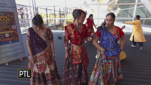 We're getting a preview of the Dhol Baaje Festival