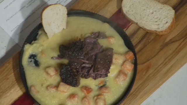 Cooking up a delicious beef-and-polenta meal