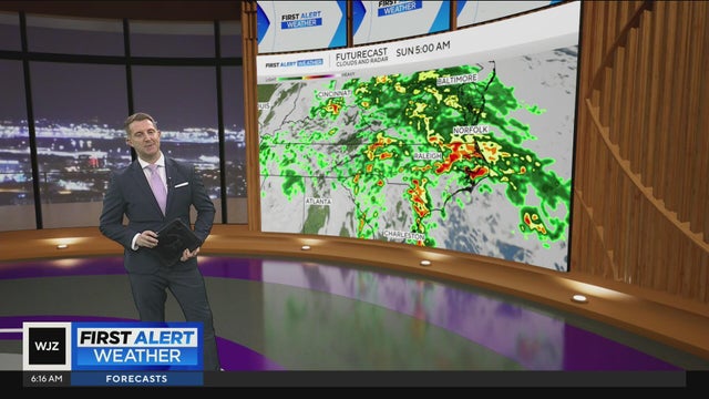 Tracking Isaias impacts for the Maryland weather forecast