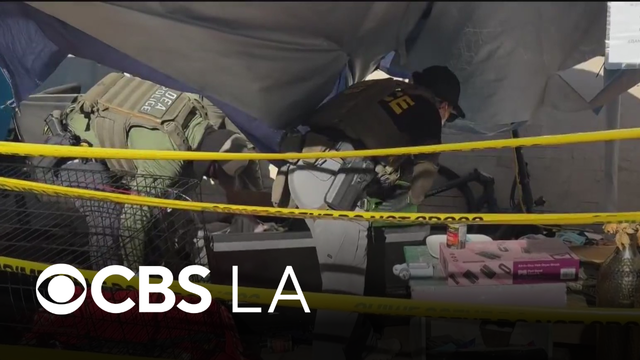 Federal and Los Angeles law enforcement arrest 23 people in Skid Row drug bust