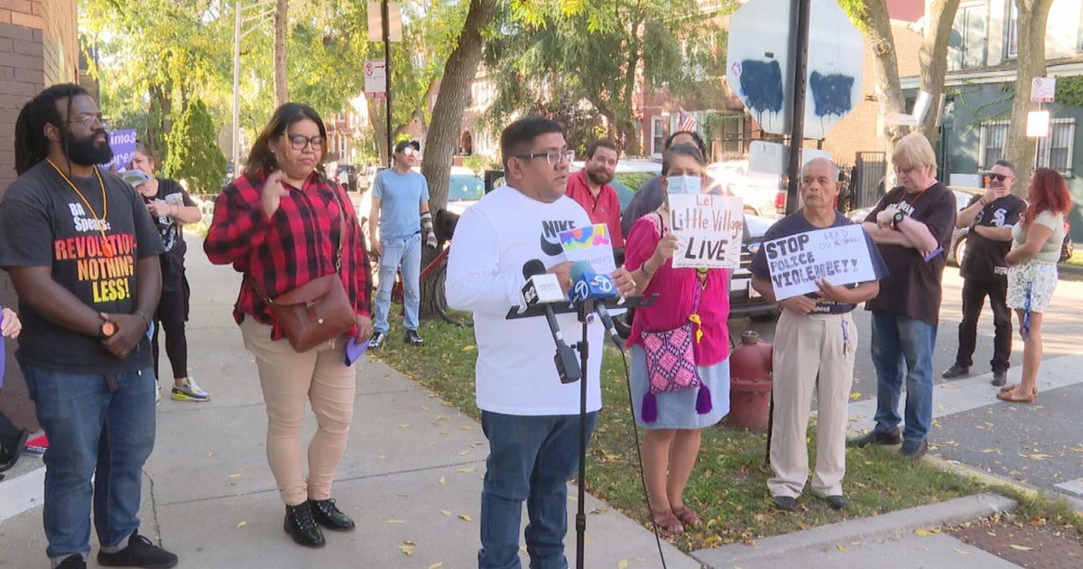 Little Village residents call for action after shooting involving off-duty Chicago police officer