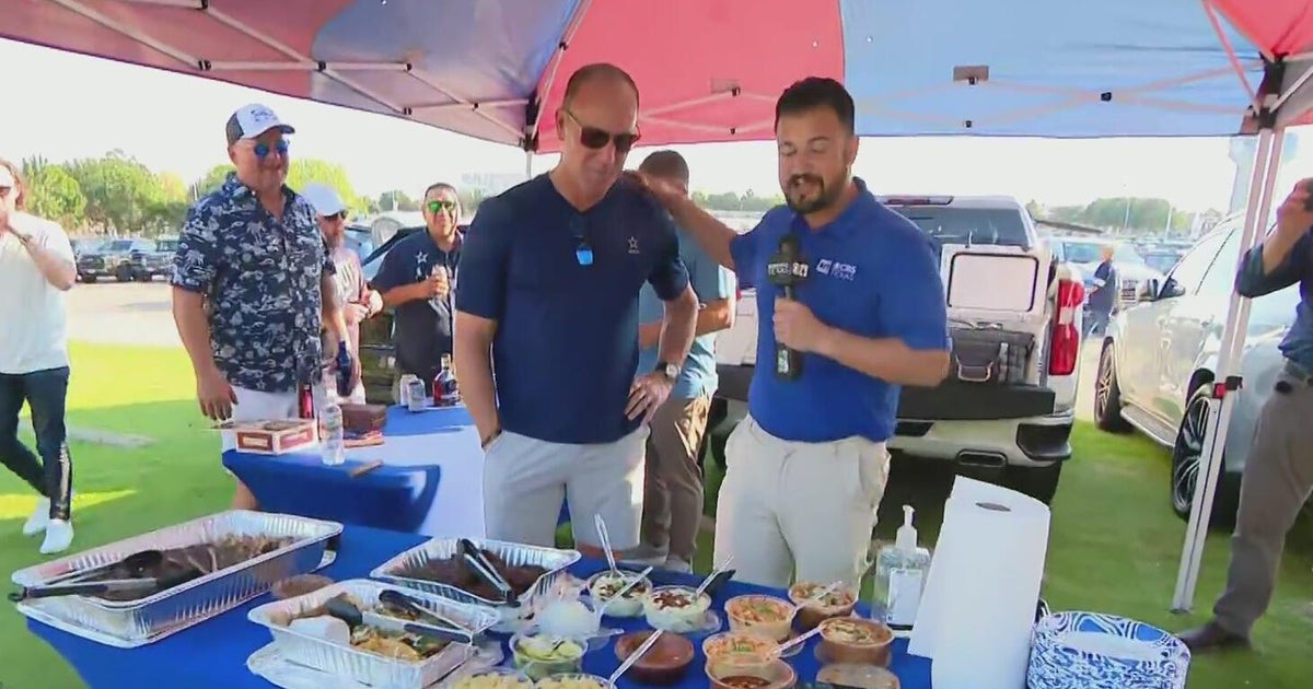 Cowboys fans tailgate at AT&T Stadium ahead of Tampa Bay matchup - CBS ...