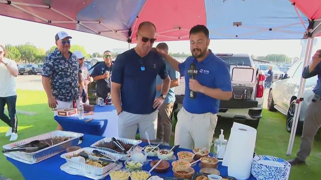 Cowboys fans tailgate at AT&T Stadium ahead of Tampa Bay matchup