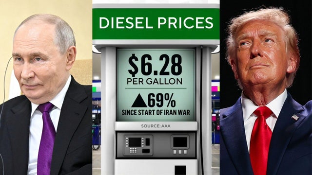 Trump touts diesel deal with Putin