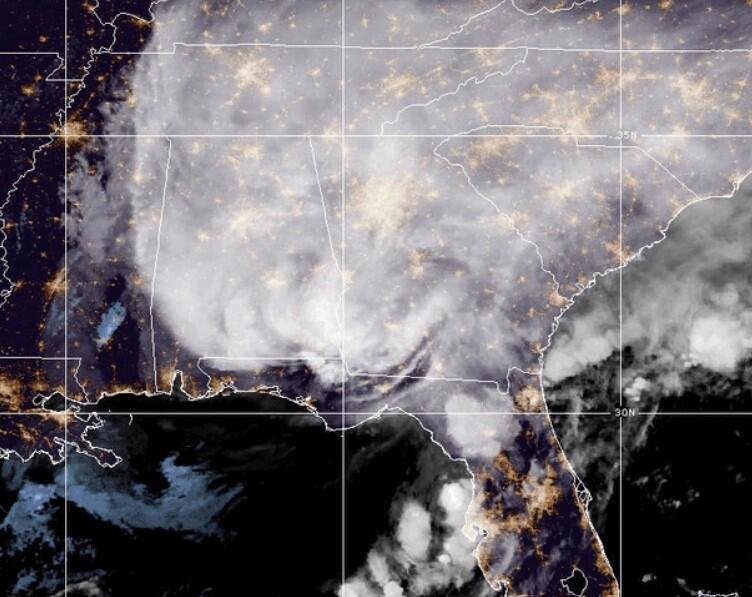 Hurricane Isaias makes landfall on Gulf Coast