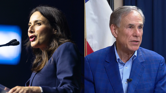 Gov. Abbott criticizes Gina Hinojosa's voting record, claims she's trying to mislead Texas voters