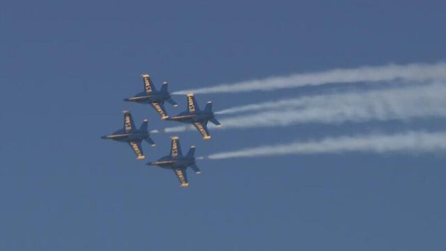 Blue Angels put on weekend show for Fleet Week in San Francisco