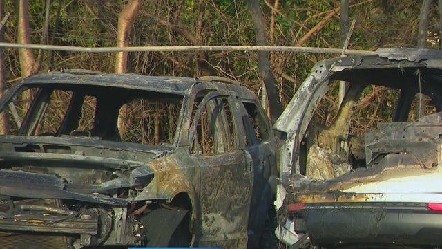 Vehicles destroyed in fire outside South Florida car dealership